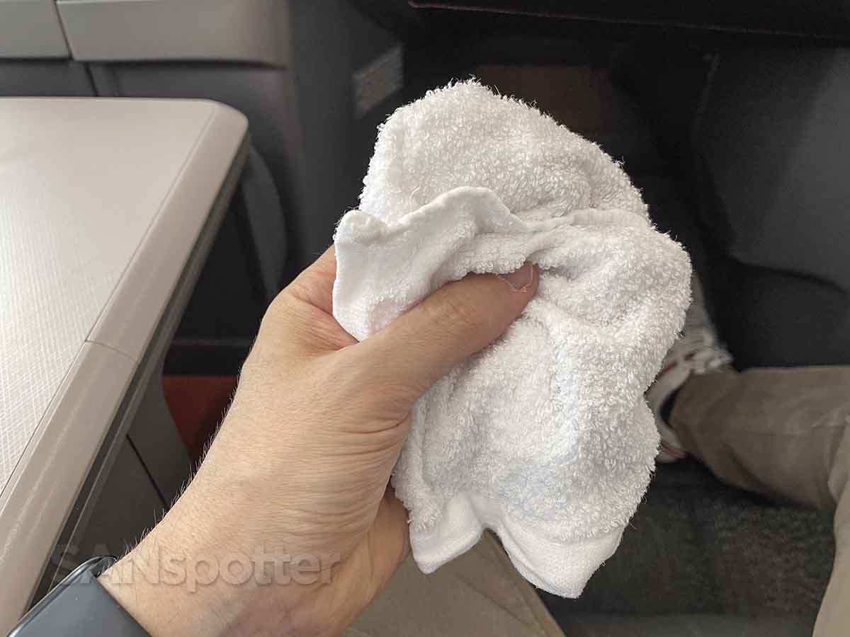 Hot towel