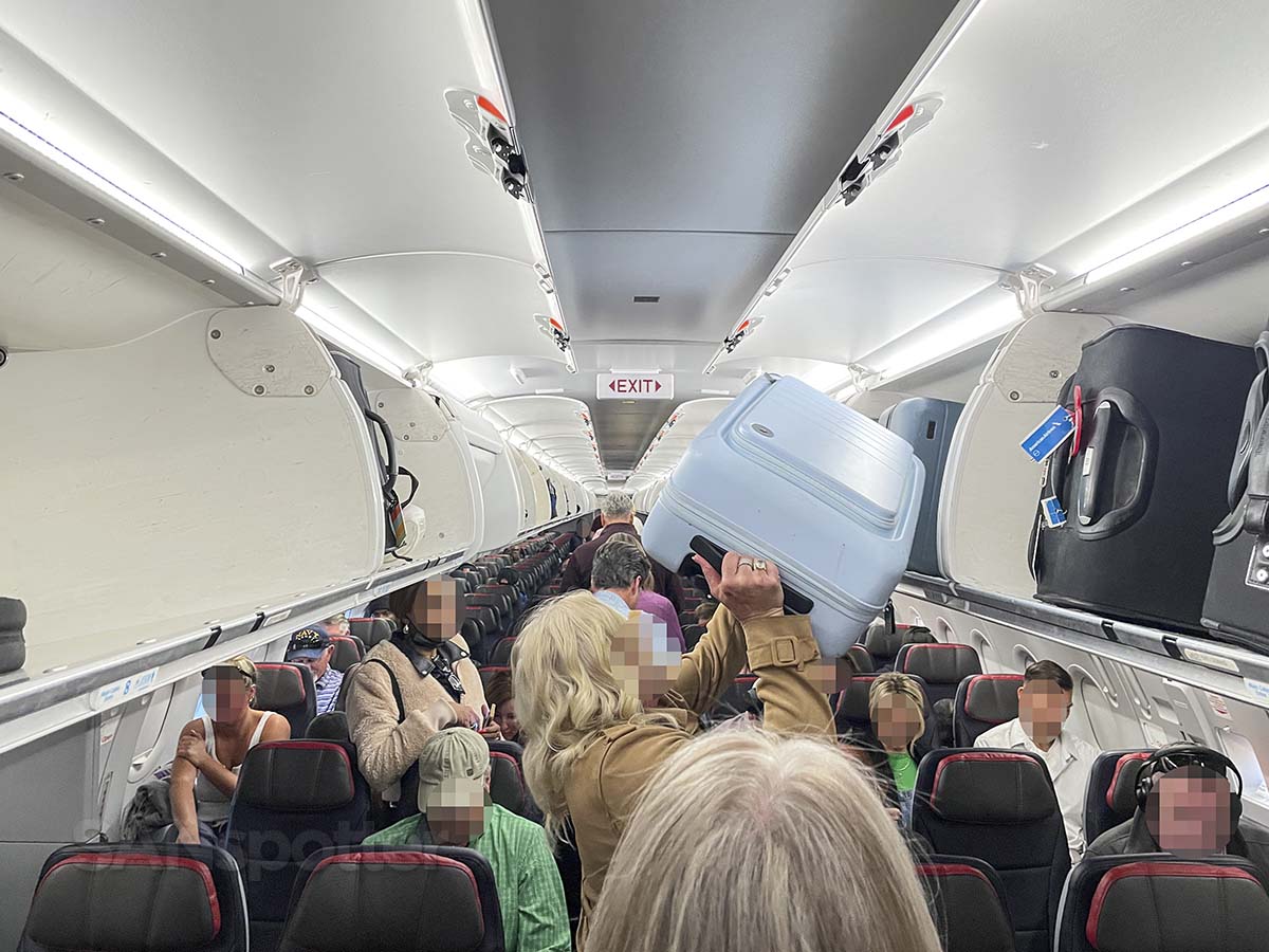 American airlines A321 main cabin