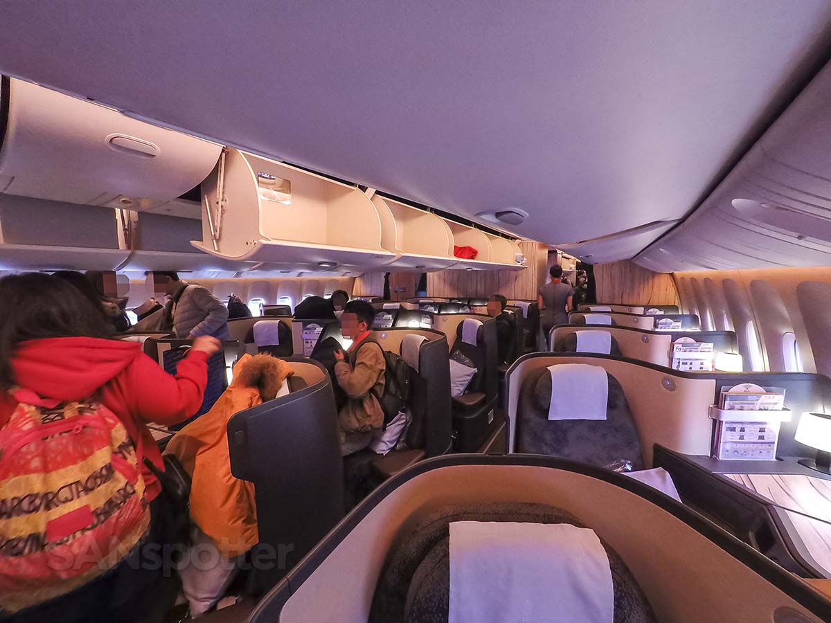 China Airlines 777-300ER business class seats