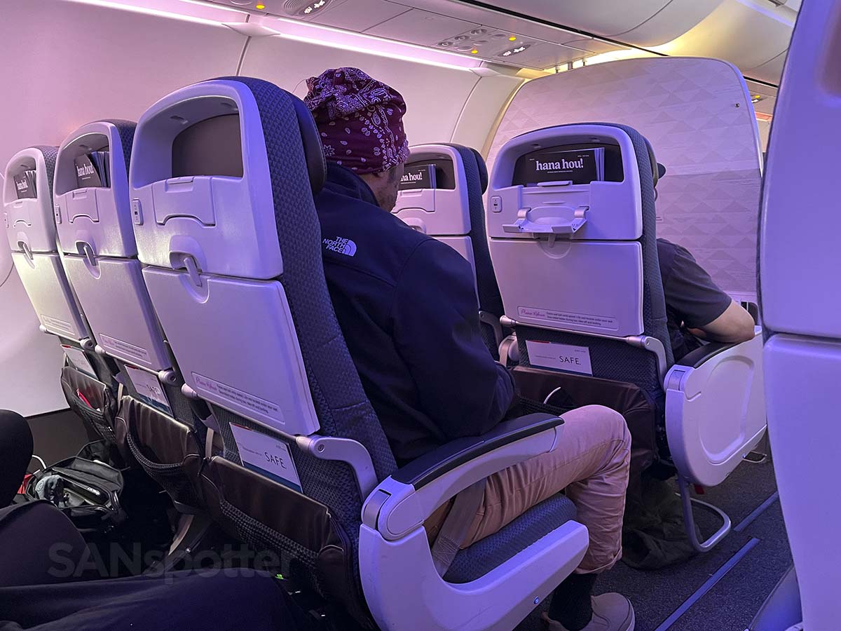 Hawaiian Airlines A321neo Extra Comfort cabin design