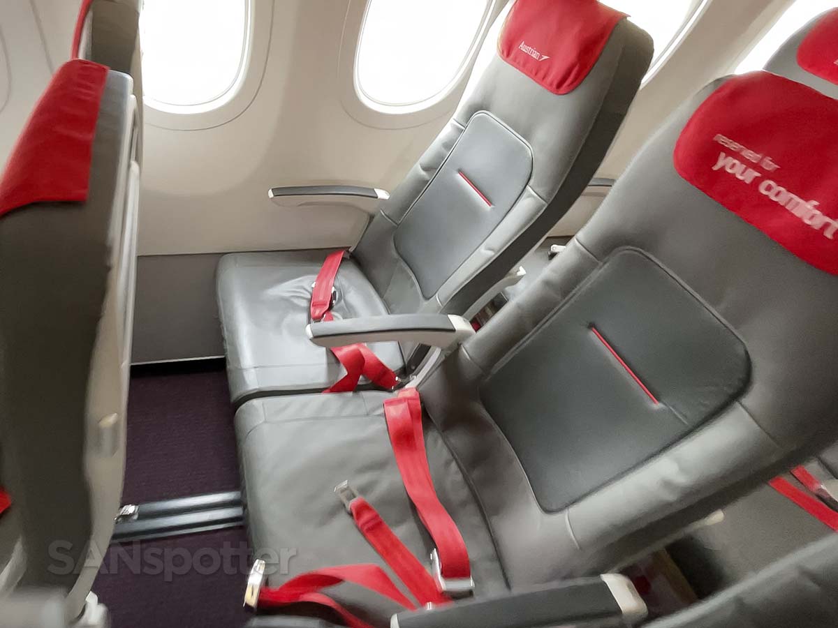 Austrian Airlines A320neo business class seats