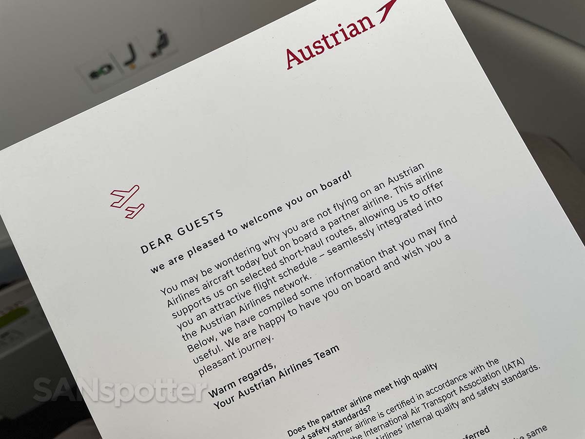 Austrian Airlines and Air Baltic code share partnership explanation