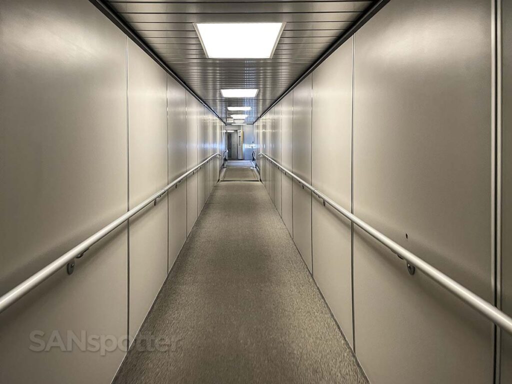 gate 130 jet bridge terminal B LAX