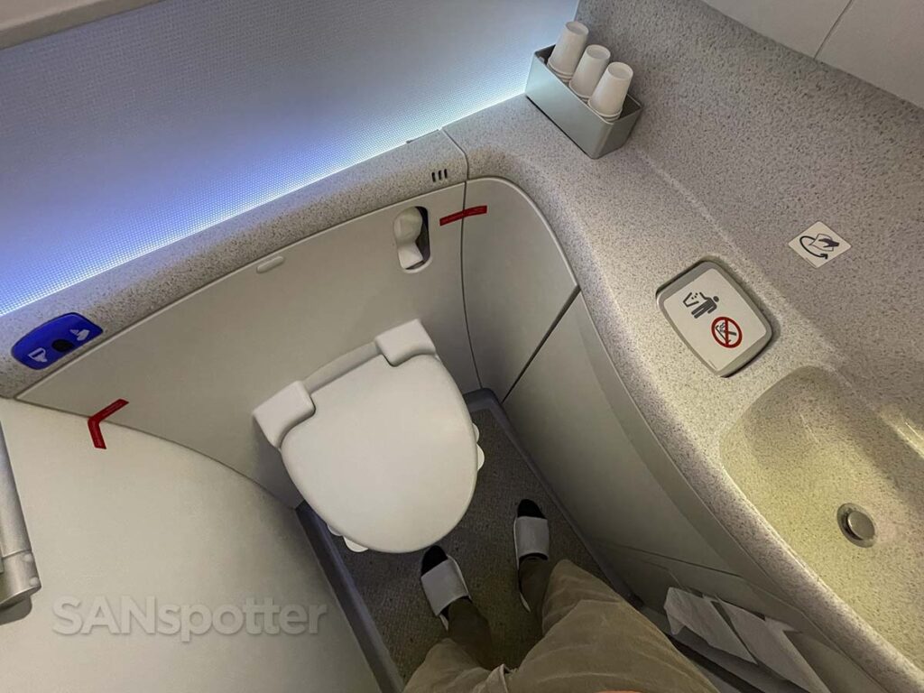 Air Premia 787-9 premium economy lavatory toilet