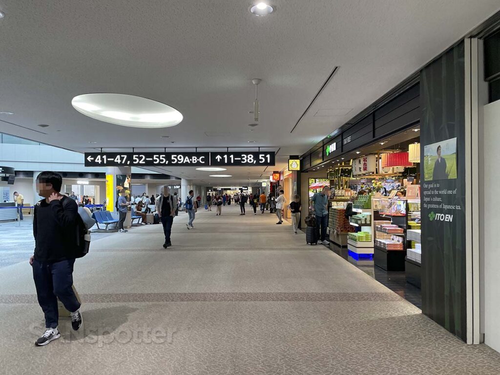 Terminal 1 interior at Narita airport