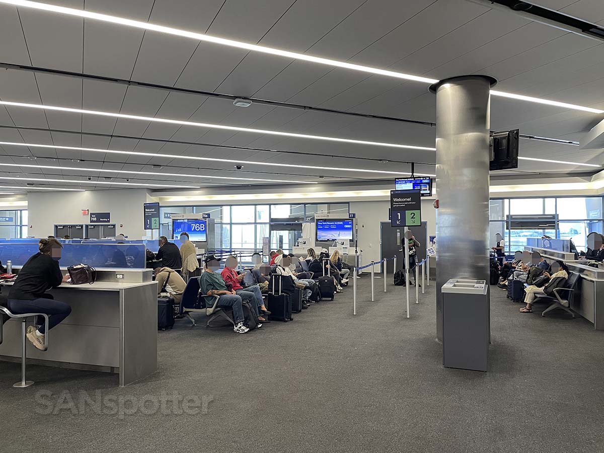 United airlines gate 77 terminal seven LAX