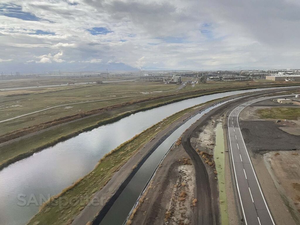 Short final for runway 34L SLC