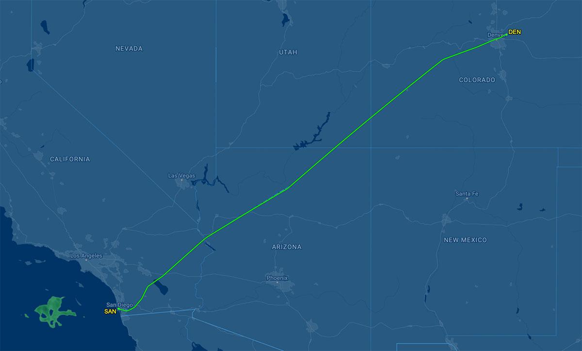 F92817 flight track