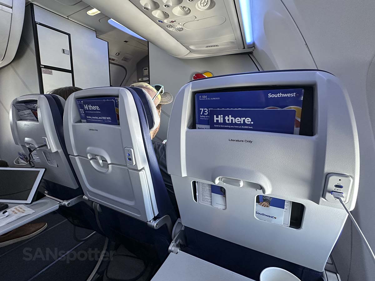 Southwest 737 MAX 8 Extra Legroom