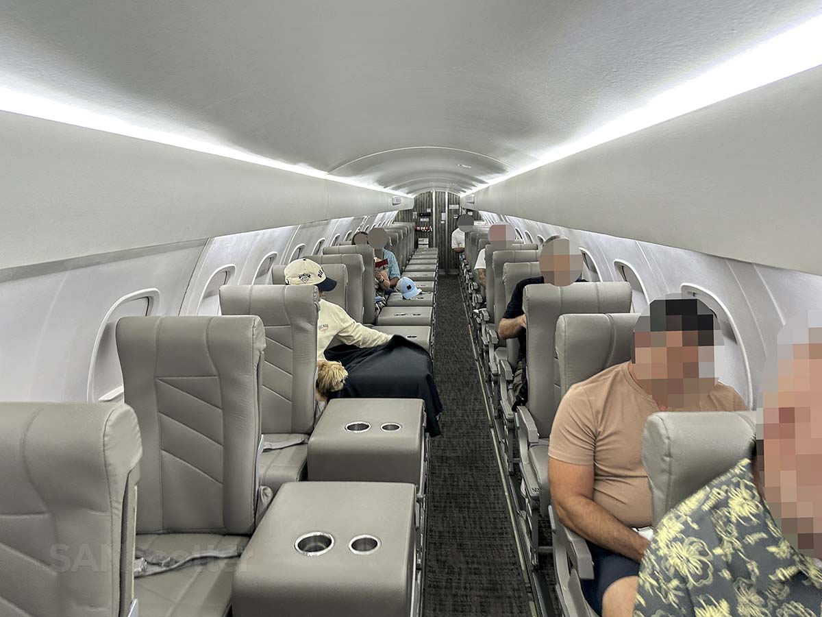 JSX Embraer 145 interior cabin